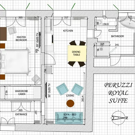 Peruzzi Royal Apartman Firenze